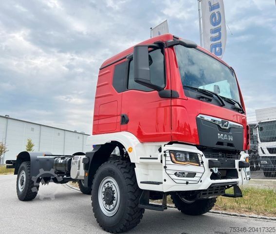 Altro MAN TGM 18.250 4x4 BB/Feuerwehr/THW/3-Sitze/Neu