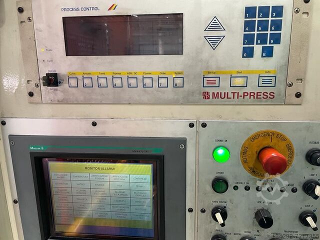 PROGRESSIEVE DRUKMACHINE CARLO SALVI MULTI-PRESS MP.610