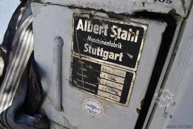 Folding machine Albert Stahl ABK 400/5