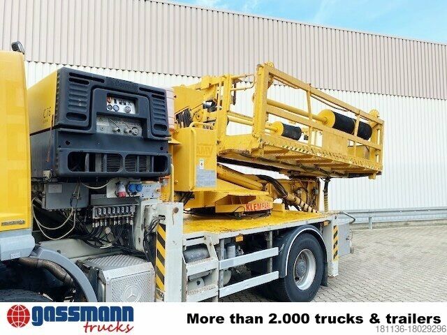 Kamion za specijalne namene Mercedes-Benz Axor 1824 K 4x2, AMV Hubsteiger + Kompressor, Funk