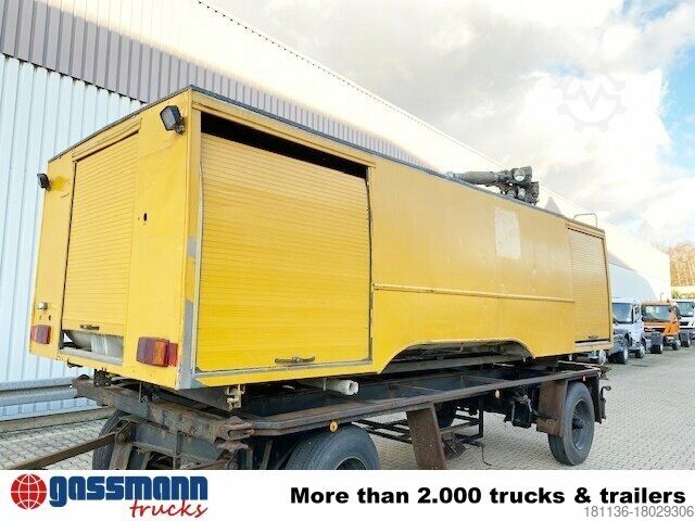 Tankwagen Tankaufbau mit 10.000l Wassertank, Schaumkanone &