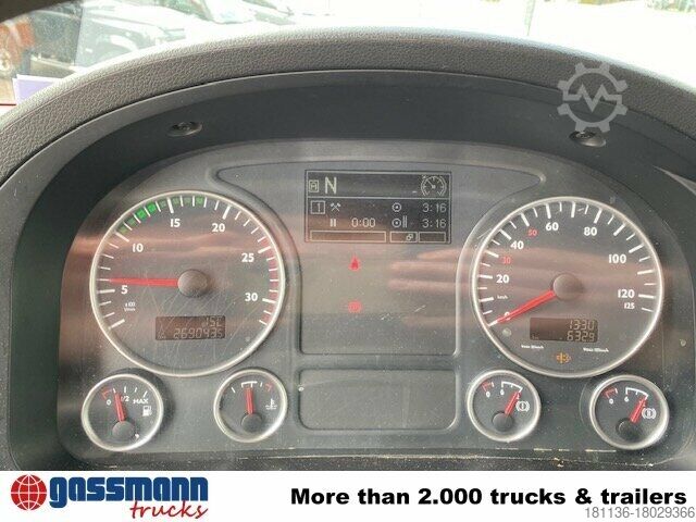 Vuilniswagen MAN TGS 26.320 6x2-4 BL, Lenkachse, Haller X2,