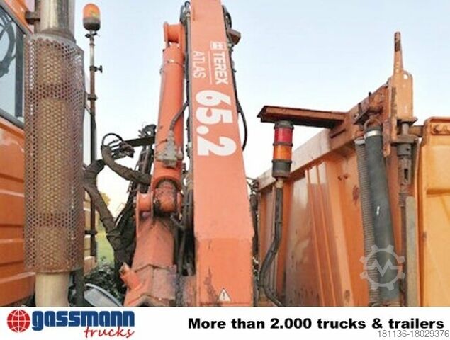 Camión volquete Mercedes-Benz Axor 1828 AK 4x4, Winterdienstausstattung, Kran