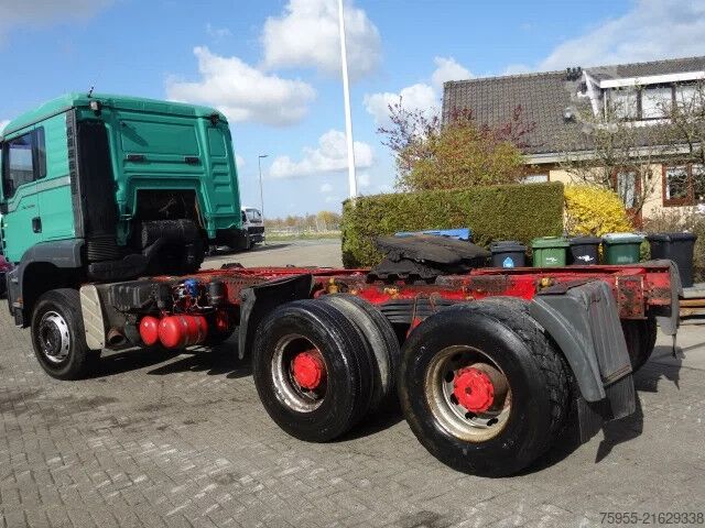 Heavy load MAN TGA 33.480 6X4 STEEL SPRINGS MANUAL GEARBOX,AIR...