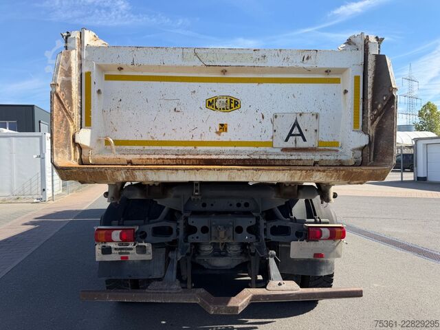 Driezijdige kipper MERCEDES-BENZ Arocs 4143 8X4/ 3S Kipper Meiller 41t RETARDER