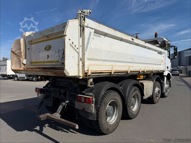 Driezijdige kipper MERCEDES-BENZ Arocs 4143 8X4/ 3S Kipper Meiller 41t RETARDER