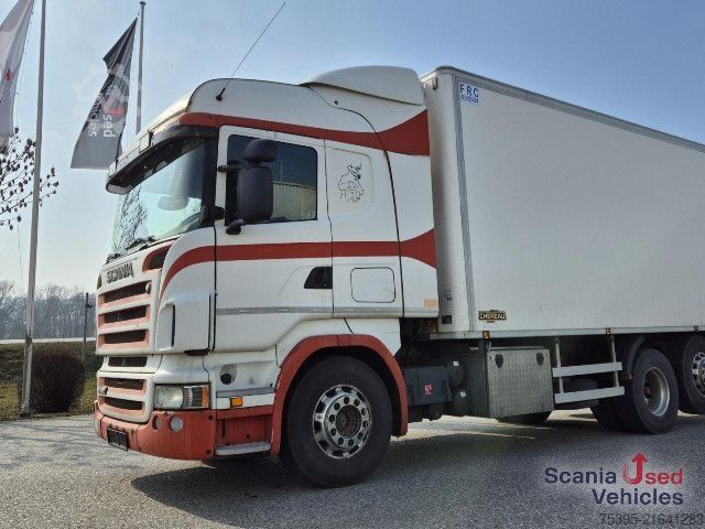 Refrigerator body van Scania R 420 LB6x2MNB Fleisch Koffer Agg. 2018