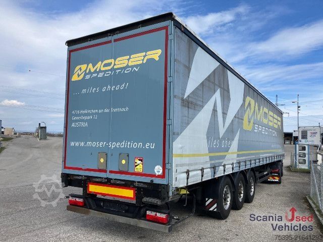 Open semitrailer with tarp Schwarzmüller W-Serie Coil Mulde!!