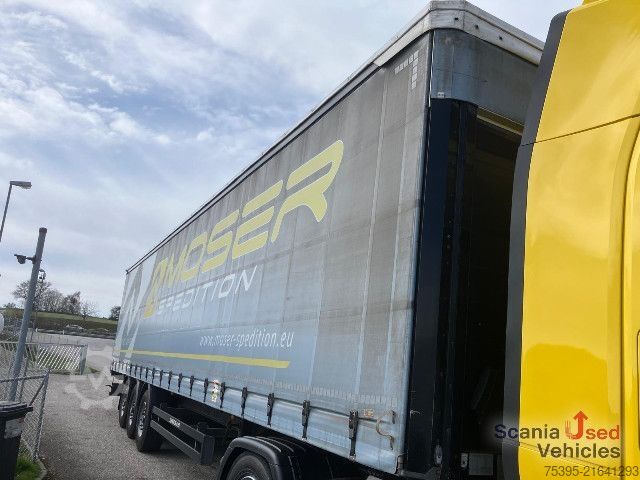 Open semitrailer with tarp Schwarzmüller W-Serie Coil Mulde!!