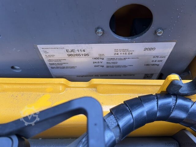 Carretilla de baja elevación Jungheinrich EJE114