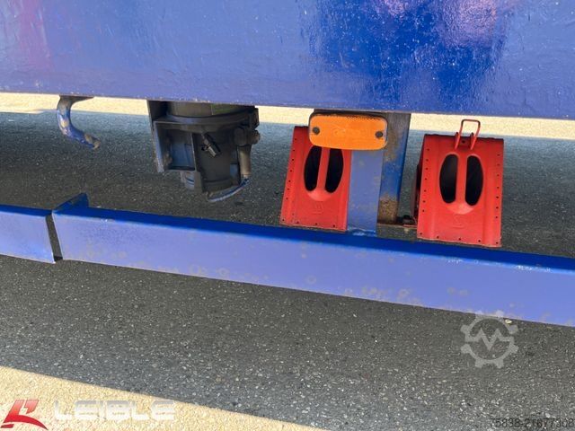 Low loader semitrailer NOOTEBOOM OSD-33-02*Multi*Schwanenhals*Seilwinde*Stapler*