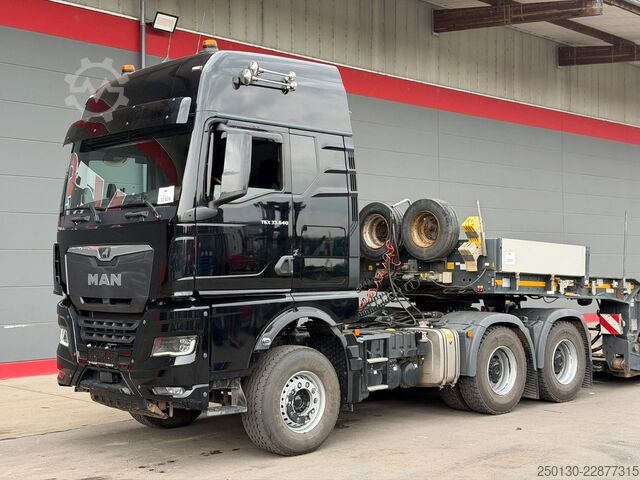 Speciallastbil MAN TGS 33.640 6x4 BL Faymonville3.Achs Tiefladerzug