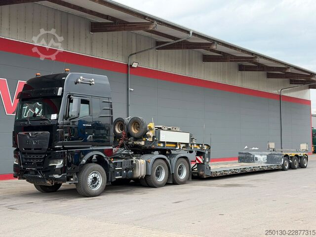 Speciallastbil MAN TGS 33.640 6x4 BL Faymonville3.Achs Tiefladerzug