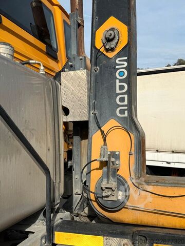 Φορτηγό γερανός roll-off MAN TGS 37.500 8x4BB Abroller *Unfall* Retarder/Navi