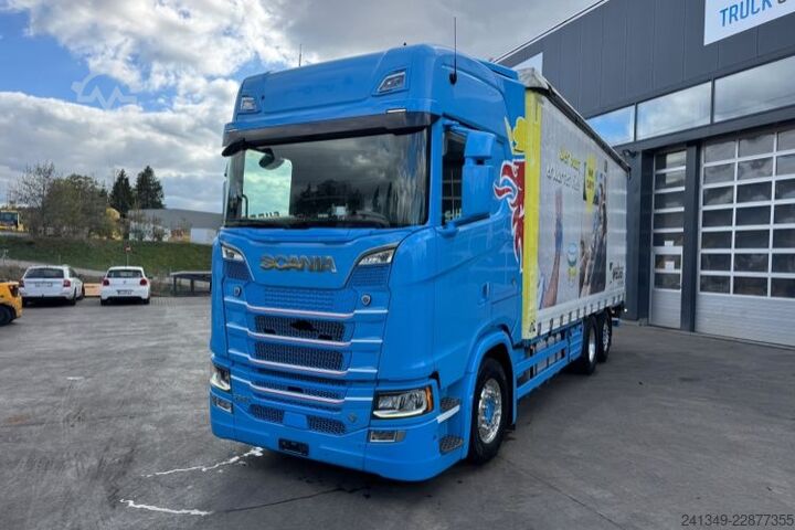 Ladbil med presenning SCANIA S520 V8 6x2 LBW