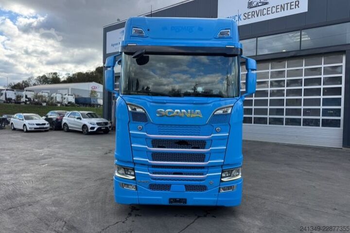 Ladbil med presenning SCANIA S520 V8 6x2 LBW