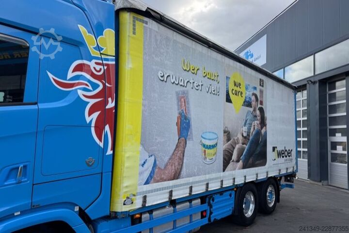Ladbil med presenning SCANIA S520 V8 6x2 LBW