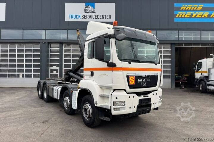 Kroghejselastbil MAN TGS 35.480 8x4 Hiab 26T