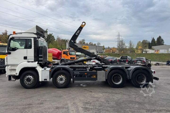 Kroghejselastbil MAN TGS 35.480 8x4 Hiab 26T