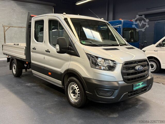 Dubă pick-up FORD Transit 350 Doppelkabine Pritsche L3 1.Hand AHK
