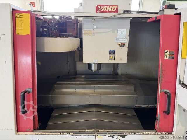 Vertical machining center Yang Eagle SMV 1000, ähnlich Deckel Maho Quaser, Mori Seiki, Doosan, Bridgeport
