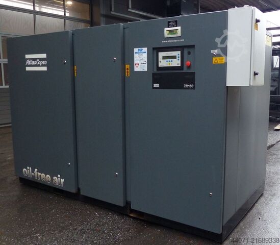 Olievrije schroefcompressor ZR160 Atlas Copco ZR160