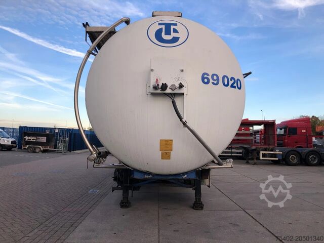 Depósito Van Hool Tank / 33.280 LT / 4 compartments / ADR / Inox
