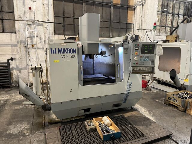 Centro de maquinação vertical HAAS MIKRON VCE 500
