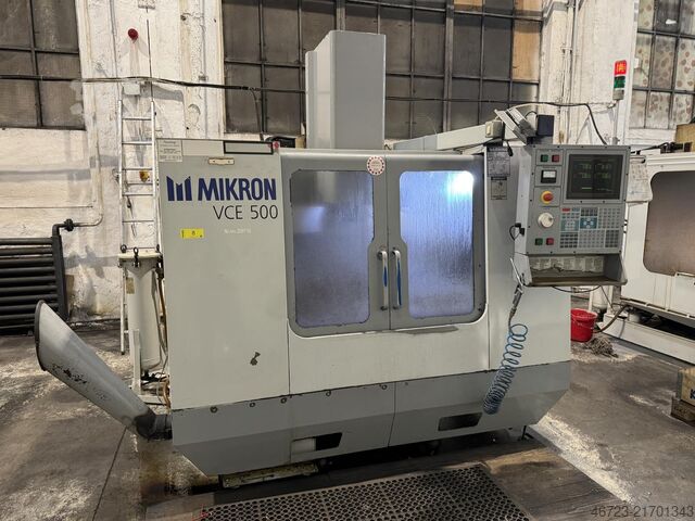 Centro de maquinação vertical HAAS MIKRON VCE 500