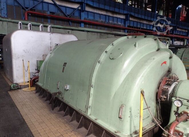 Buhar türbini 1. Brněnská strojírna Turbogenerator set 25MW