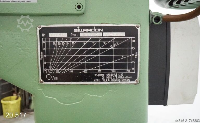 Furadeira de coluna GILLARDON GB 30 V