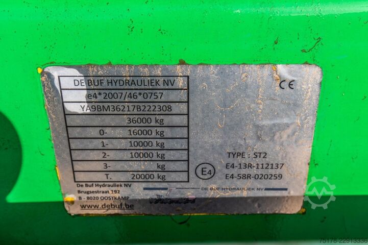  DE BUF BETON MIXER/MALAXEUR/MISCHER 12M3