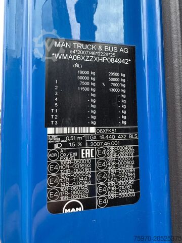 Gevaarlijke stoffen MAN TGX 18.440  EX/II EX/III FL OX OMA...