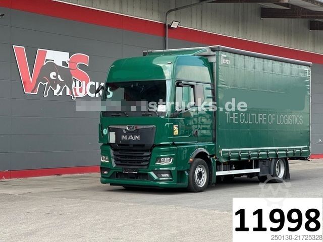Platós teherautó ponyvával MAN TGX 18.470 4x2 LL+ TRIDEM/ XXL PLANE /Retarder