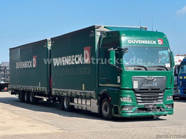 Jumbo teherautó MAN TGX 18.470 4x2 LL + H&W TRIDEM JUMBO/Retarder