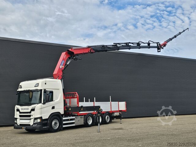 Kamion sa kranom Scania G500 8x4/4 / HMF 50 tm + JIB + WINCH