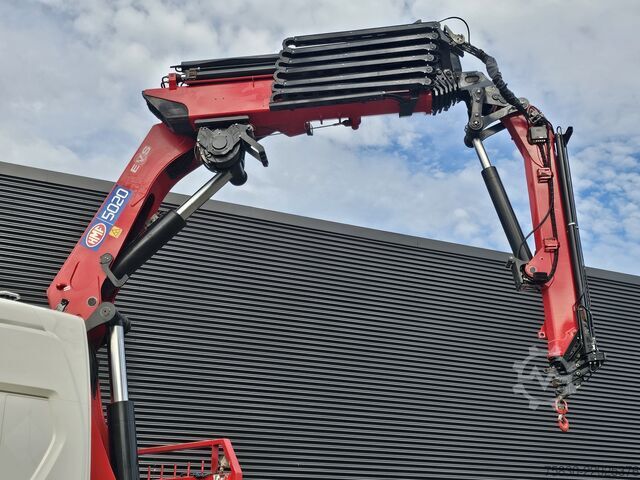 Kamion sa kranom Scania G500 8x4/4 / HMF 50 tm + JIB + WINCH