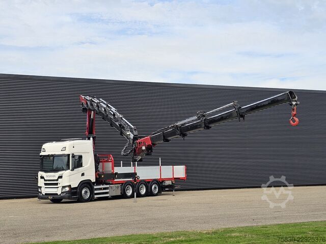 Kamion sa kranom Scania G500 8x4/4 / HMF 50 tm + JIB + WINCH