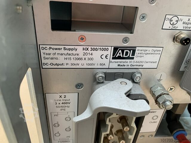 DC Sputtering Güç Kaynağı ADL HX 300/1000