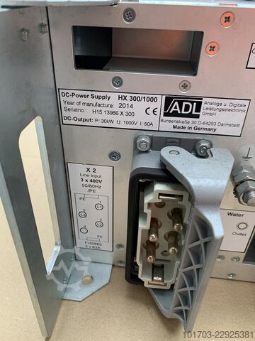 DC Sputtering Güç Kaynağı ADL HX 300/1000