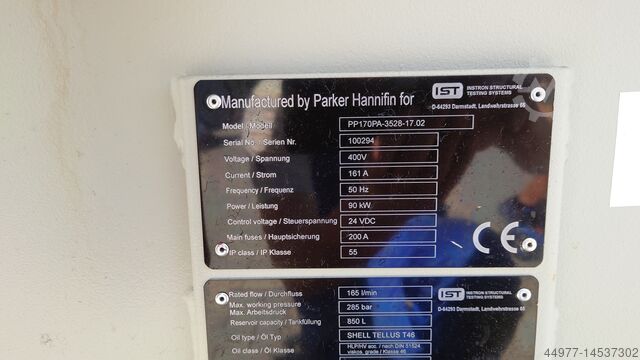 Hidraulikus egység Parker