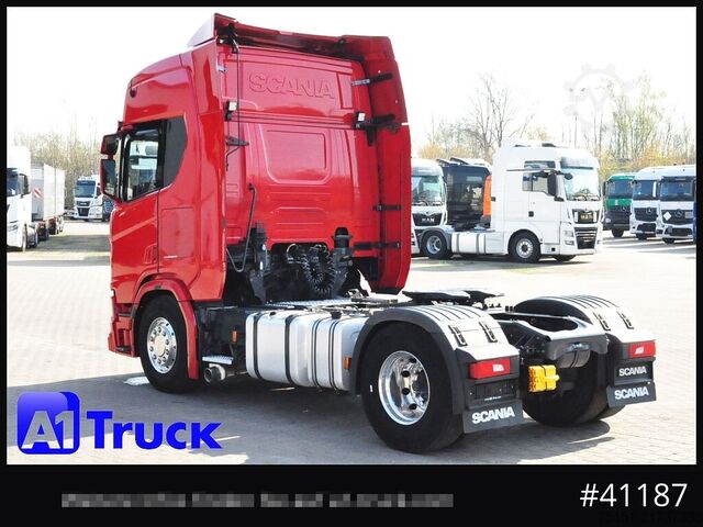 Tractora standard SCANIA R 500, SZM LL,2 Kreis Hydraulik, Alu, Leder,  Retarder