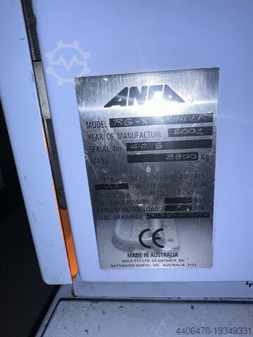 Gereedschapsslijper ANCA RGX