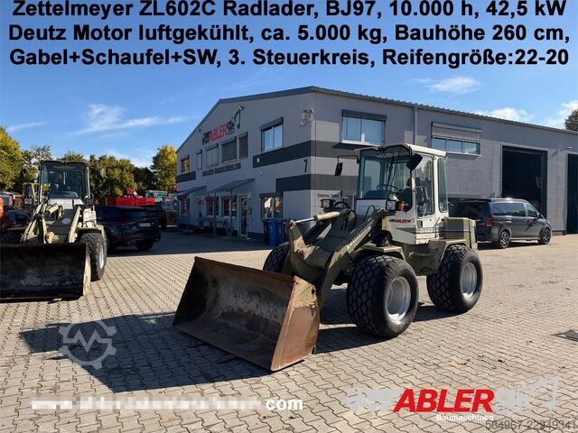 Rakodógép Zettelmeyer ZL602C 42,5 kW Breitreifen