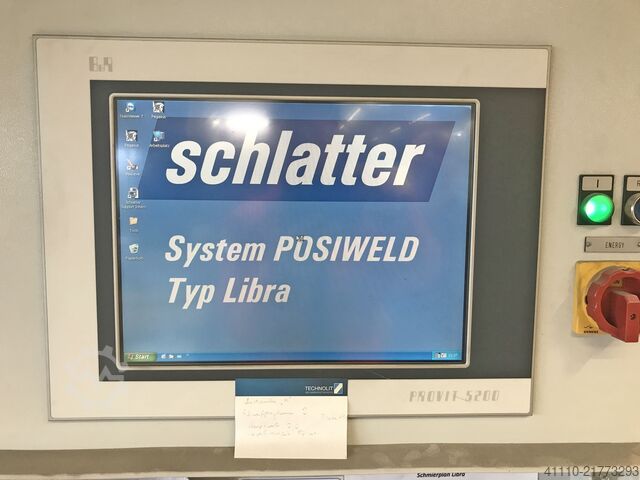 Svařovací stroj na pletivo SCHLATTER Posiweld Type Libra