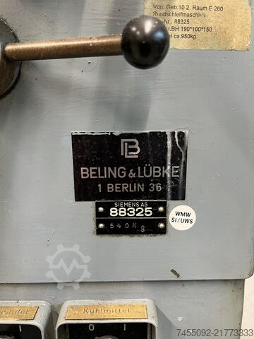 Rectifieuse cylindrique Beling & Lübke 