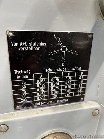 Rectifieuse cylindrique Beling & Lübke 