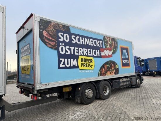 Camion e rimorchio SCANIA P380   EURO 5 DAZU SCHEUWIMMER FT1119 ZENTRALACHSANHäNGER