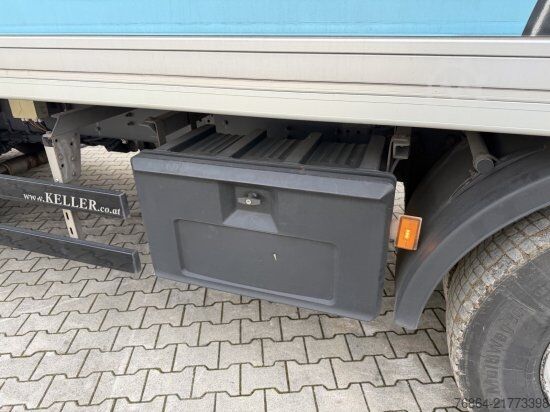 Camion e rimorchio SCANIA P380   EURO 5 DAZU SCHEUWIMMER FT1119 ZENTRALACHSANHäNGER