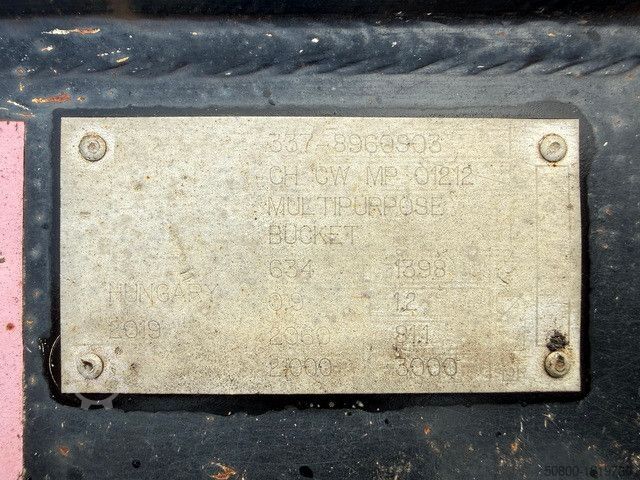 Wheel loader CATERPILLAR 908M, 4+1 Schaufel, Palettengabel, wenig Std.